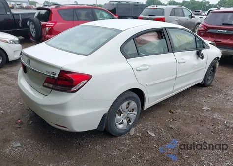 2013 Honda Civic Lx из США, поврежденный, VIN 2HGFB2F50DH568206